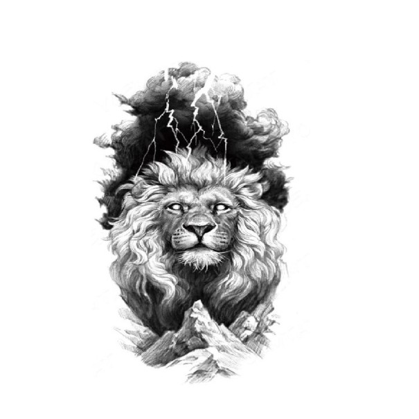 Faux tatouage félin 6