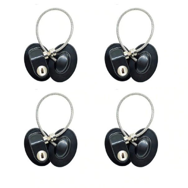 Fechadura de segurança para janelas 4 pcs 1