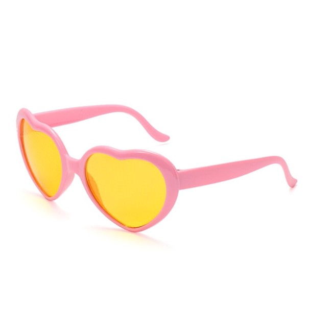 Feestbrillen met effect roze