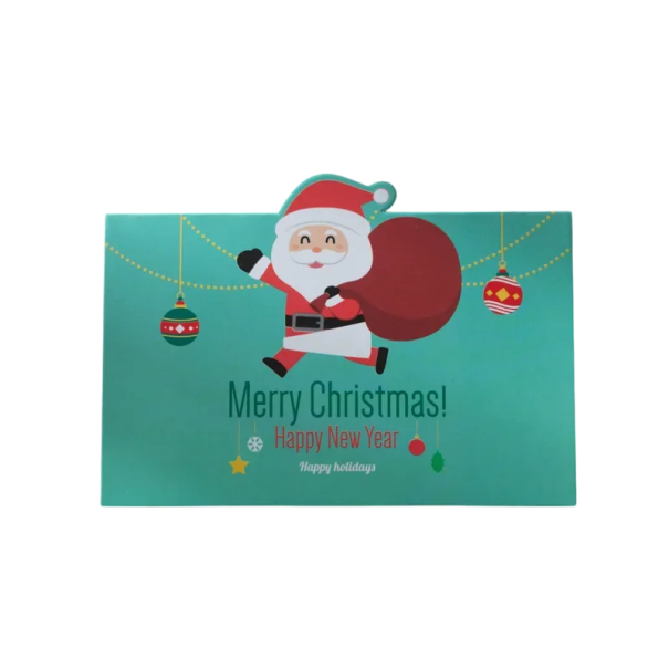 Felicitări 3D de Crăciun și Anul Nou din hârtie Felicitări festive pliabile cu motive de Crăciun Felicitări decorative elegante pentru familie și prieteni 1