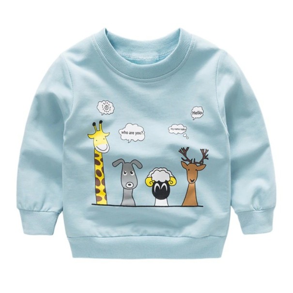 Felpa per bambini L579 0-6 mesi F
