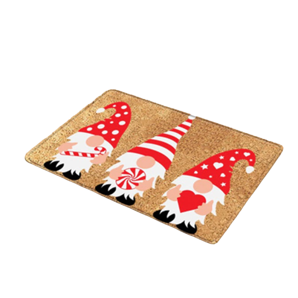 Felpudo navideño elfos 40x60 cm 1