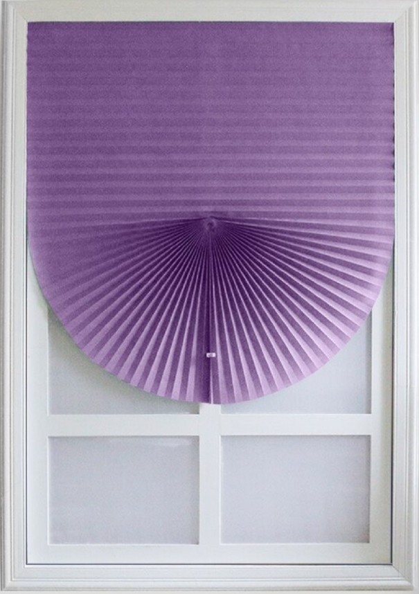 Fensterrollo 60 x 180 cm lila