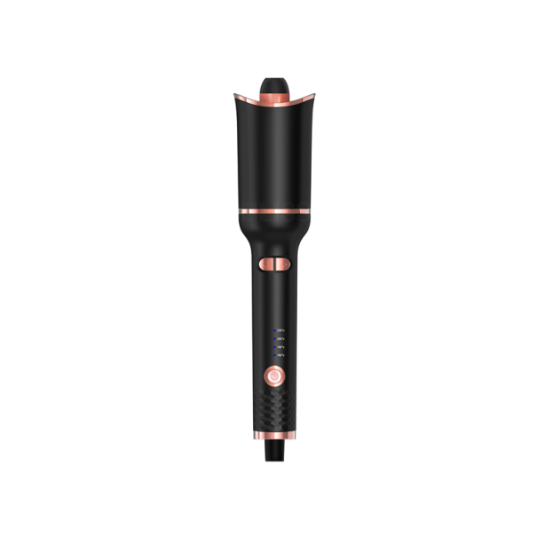 Fer à friser automatique en céramique 3x26,5x6 cm Régulation intelligente de la température Fonction rotative Anti-enchevêtrement Ionisation 1
