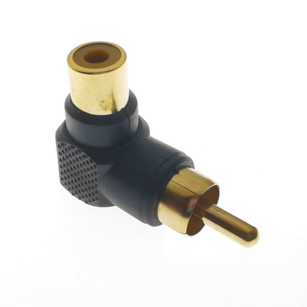 Ferde adapter RCA M / F fekete