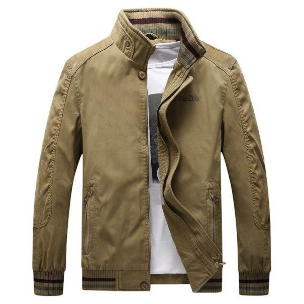 Férfi dzseki F1292 khaki S