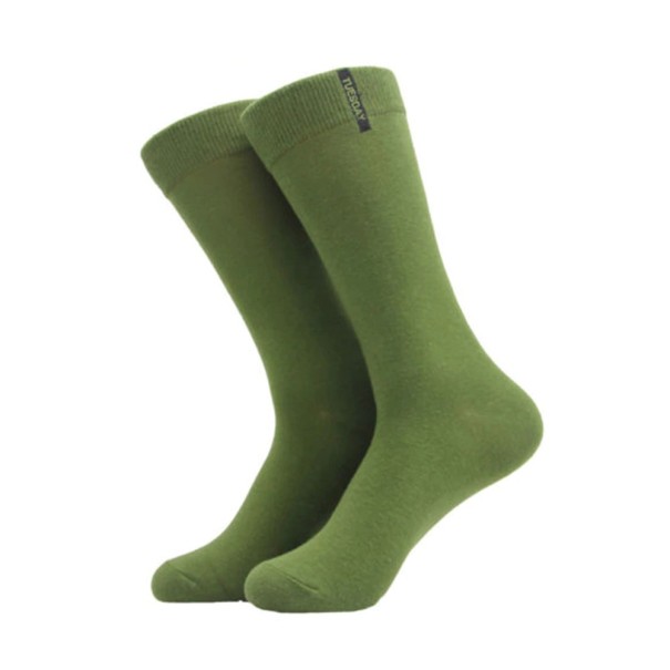 Férfi egyszínű zokni zöld