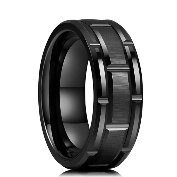 Férfi gyűrű D2792 fekete 9