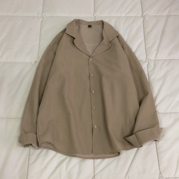 Férfi ing F442 khaki L