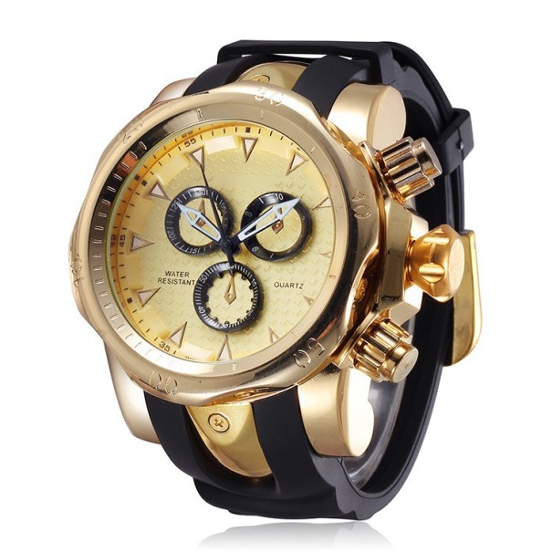 Férfi luxus karóra J3353 arany