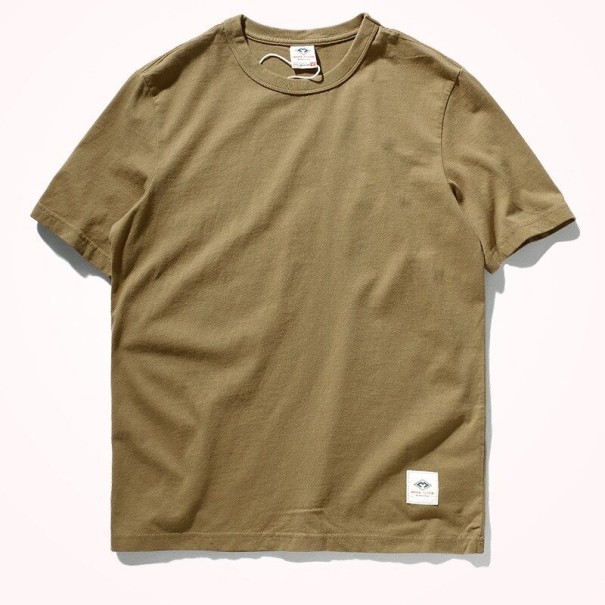 Férfi póló T2226 khaki L