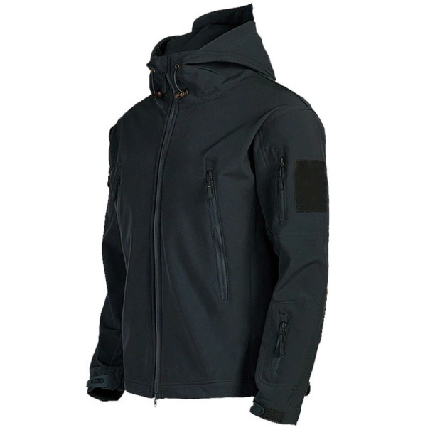 Férfi softshell dzseki S14 fekete XS