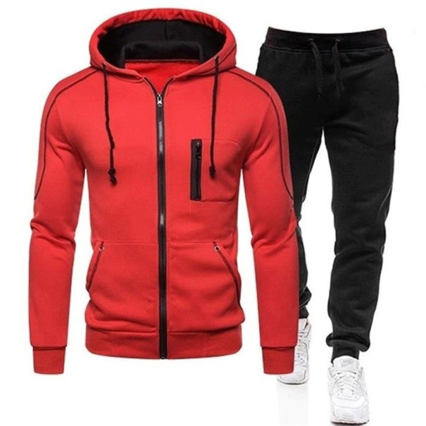 Férfi sportruházat F11 piros XL