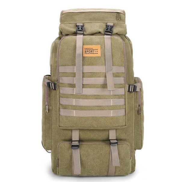Férfi utazási hátizsák E1073 khaki 2