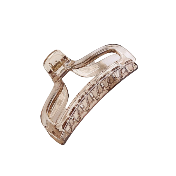 Fermaglio per capelli P3377 marrone