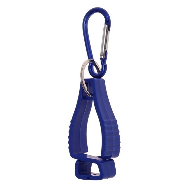 Fermaglio per guanti da lavoro blu scuro