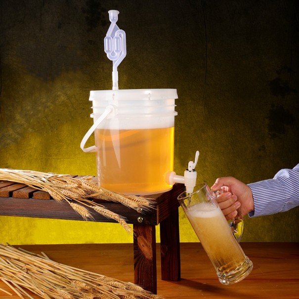 Fermentatievat met toebehoren