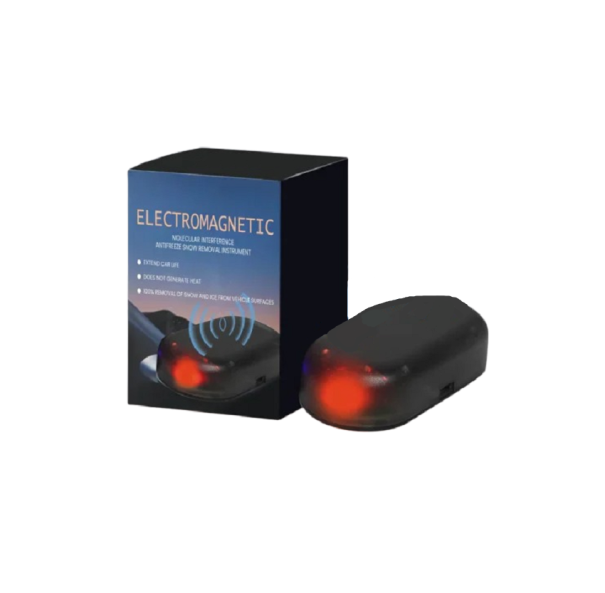 Ferramenta de descongelamento de vidros de automóvel com energia solar através de perturbação molecular eletromagnética 1