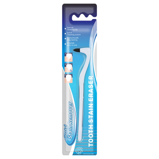 Ferramenta dental para remoção de tártaro e placa Pontas de polimento em borracha Escova manual para manchas de café chá fumo higiene oral branco