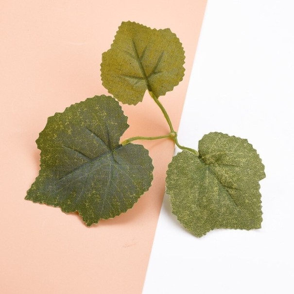 Feuilles décoratives artificielles 10 pcs 1