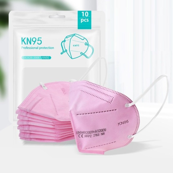 FFP2 åndedrætsværn 100 stk. rosa