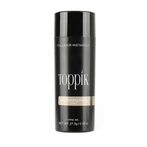 Fibras de queratina para engrosar el cabello fino gris