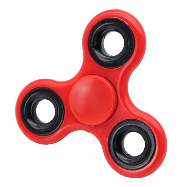 Fidget spinner A2217 czerwony