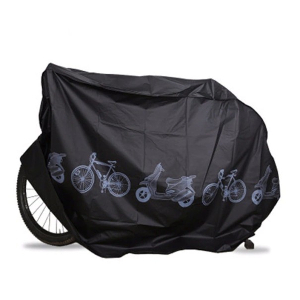 Fiets beschermhoes wit