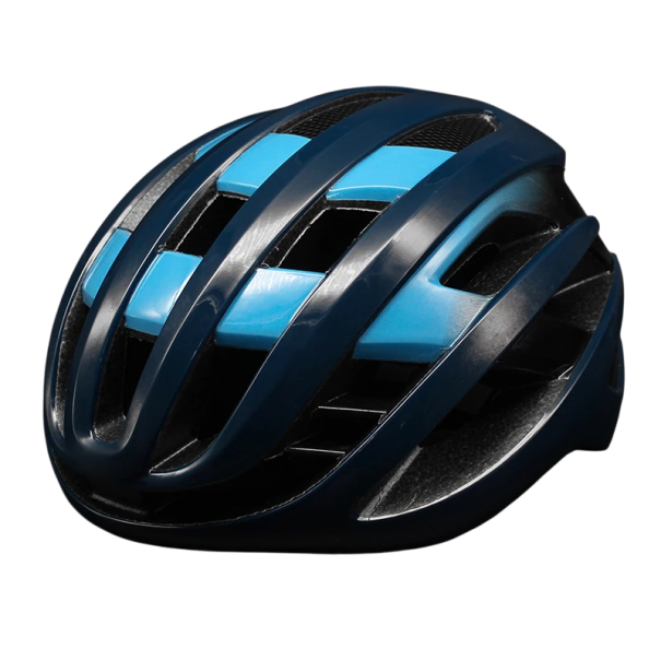 Fietshelm MTB Race Ultralichte Helm met Ventilatiegaten Verstelbare Omtrek 54-58 cm Beschermende Sporthelm voor Fietsers blauw
