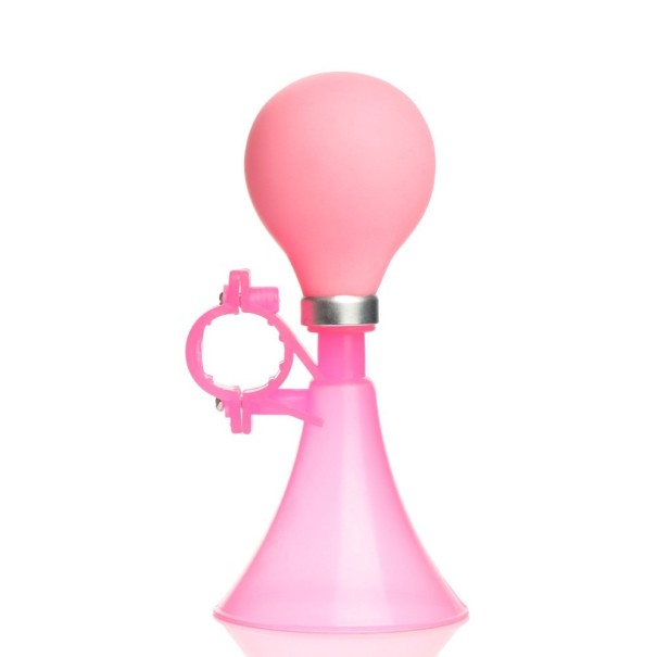 Fietshoorn roze