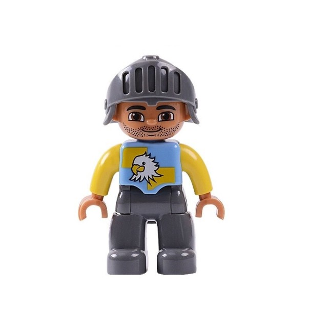 Figura de caballero amarillo