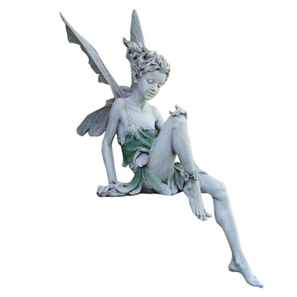 Figurina decorativă de grădină a unui înger S