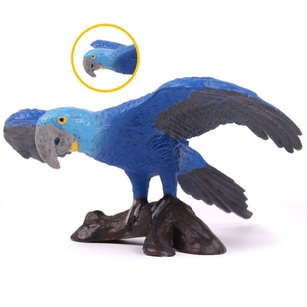 Figurine Ara hyacinthe 1