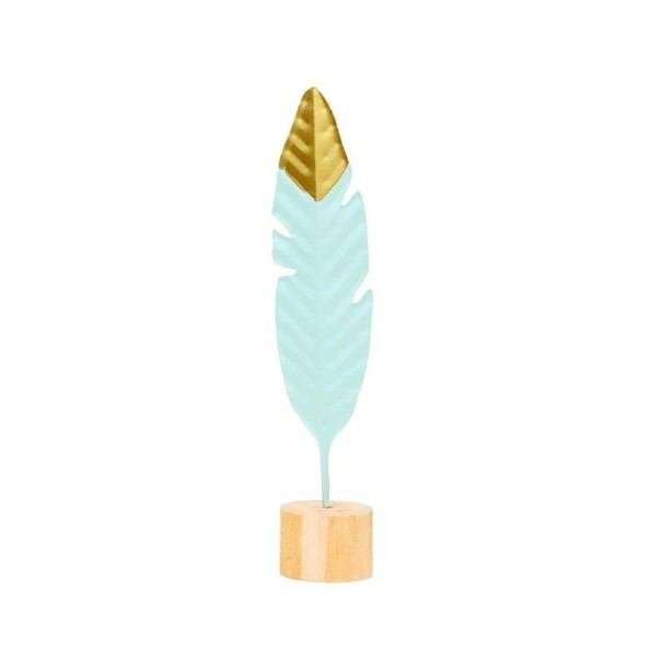 Figurine décorative en forme de plume M