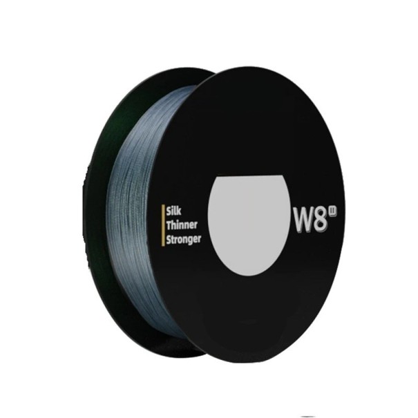 Filamento da pesca resistente all'acqua di mare e ai raggi UV 500 m 8 kg Filamento in nylon robusto e flessibile con protezione contro i raggi UV Filamento monofilamento resistente all'abrasione per pesca in mare e d'acqua dolce grigio