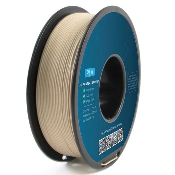 Filamento PLA Madera 1,75 mm 1 kg Recarga para impresora 3D Impresión FDM con efecto madera Textura realista 220-240°C Material ecológico PLA wood