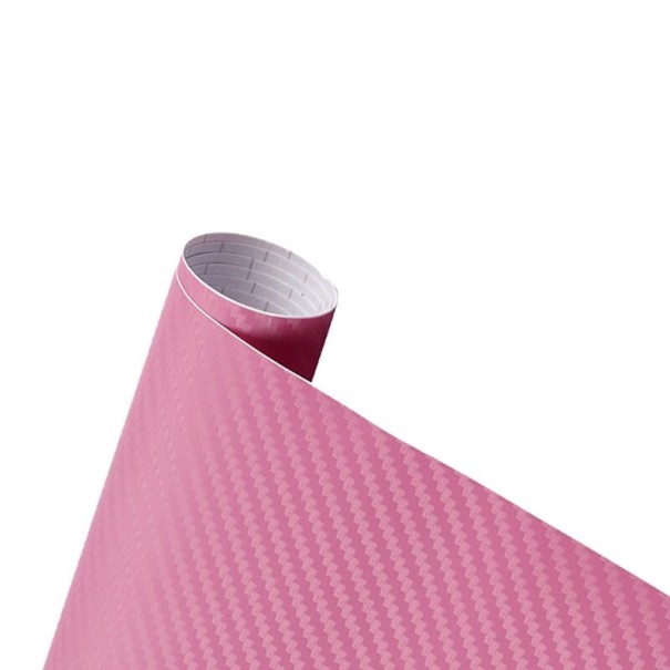 Film en carbone pour voitures rose