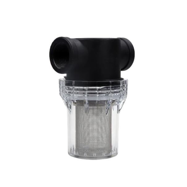 Filtração de tubagem de água 1" 40 mesh 425 micrões Filtro de rega de jardim Peneira de bomba de água Conector de água de jardim Filtro de rede para impurezas 5,2 x 12,3 x 9 cm 1