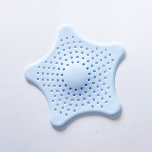 Filtro criativo para a pia em forma de estrela J3503 azul claro