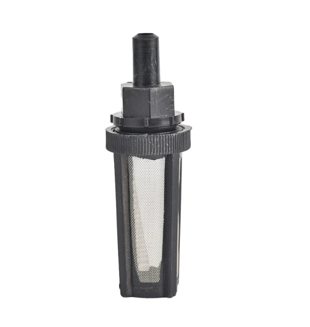 Filtro di rete per irrigazione Filtro d'acqua 9,5 mm 120 mesh Setaccio filtrante contro l'ingresso di impurità nella pompa Filtro per irrigazione Connettore da giardino 2 x 9,3 cm 1