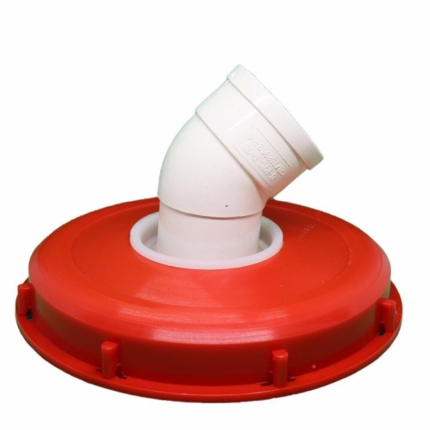 Filtro per serbatoio IBC rosso 2