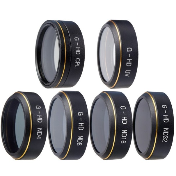 Filtros de lentes para drones DJI Phantom 4 3