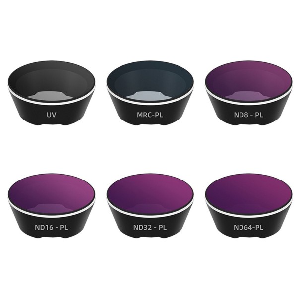 Filtros para a lente do drone DJI FPV Combo 6 pcs 2