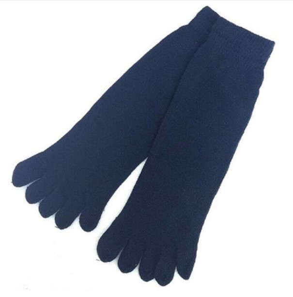Fingersokker mørkeblå