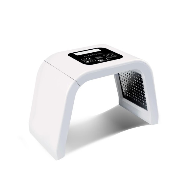 Firkantet fotonterapilampe PDT Nano Hydration 7 farver LED hudforyngelse LCD-display justerbar intensitet tid temperatur EU-stik 1