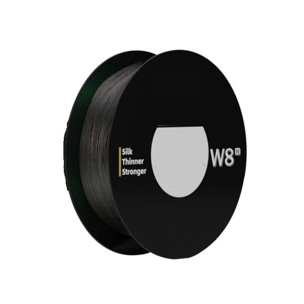 Fishing Line Resistant to Sea Water and UV Radiation 500 m 8 kg Sturdy and Flexible Nylon Line with UV Protection Abrasion-Resistant Monofilament Line for Sea and Freshwater Fishing black