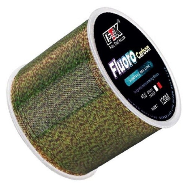 Fiskeline 120 m camouflage 0,28 mm