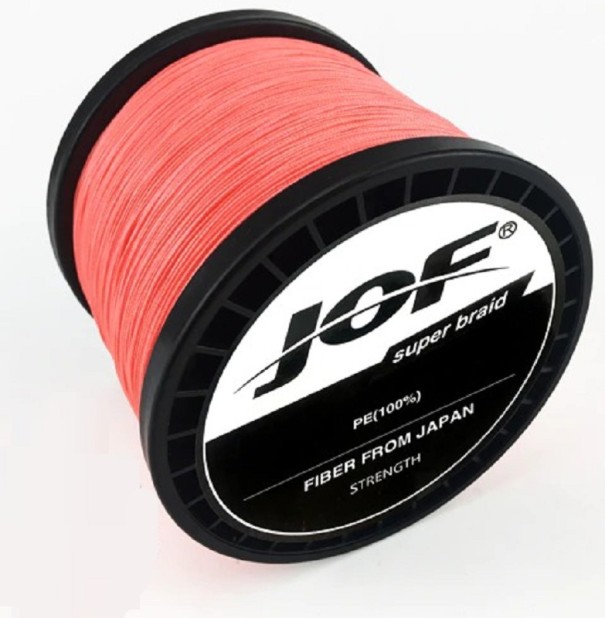 Fiskeline 300 m J359 rød 0,4 mm