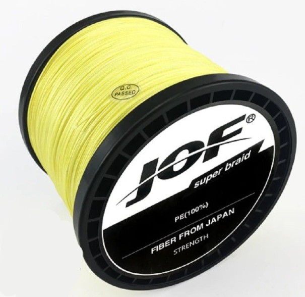 Fiskeline 500 m J360 gul 0,5 mm