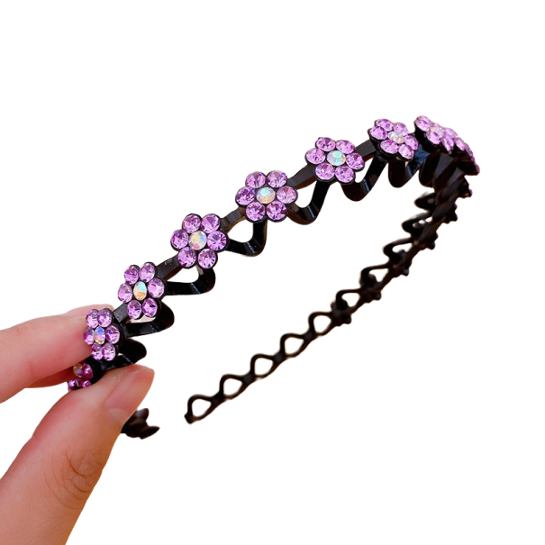 Fita de cabelo T923 roxo